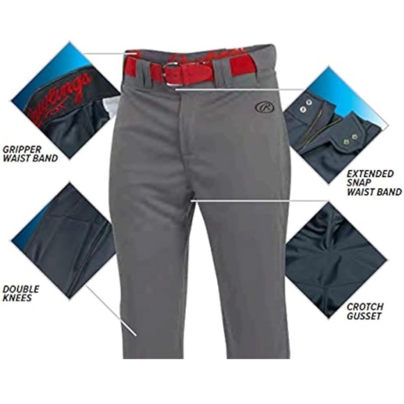 NWT Rawlings Launch Series Knicker Baseball Pants | Piped | - Picture 3 of 7